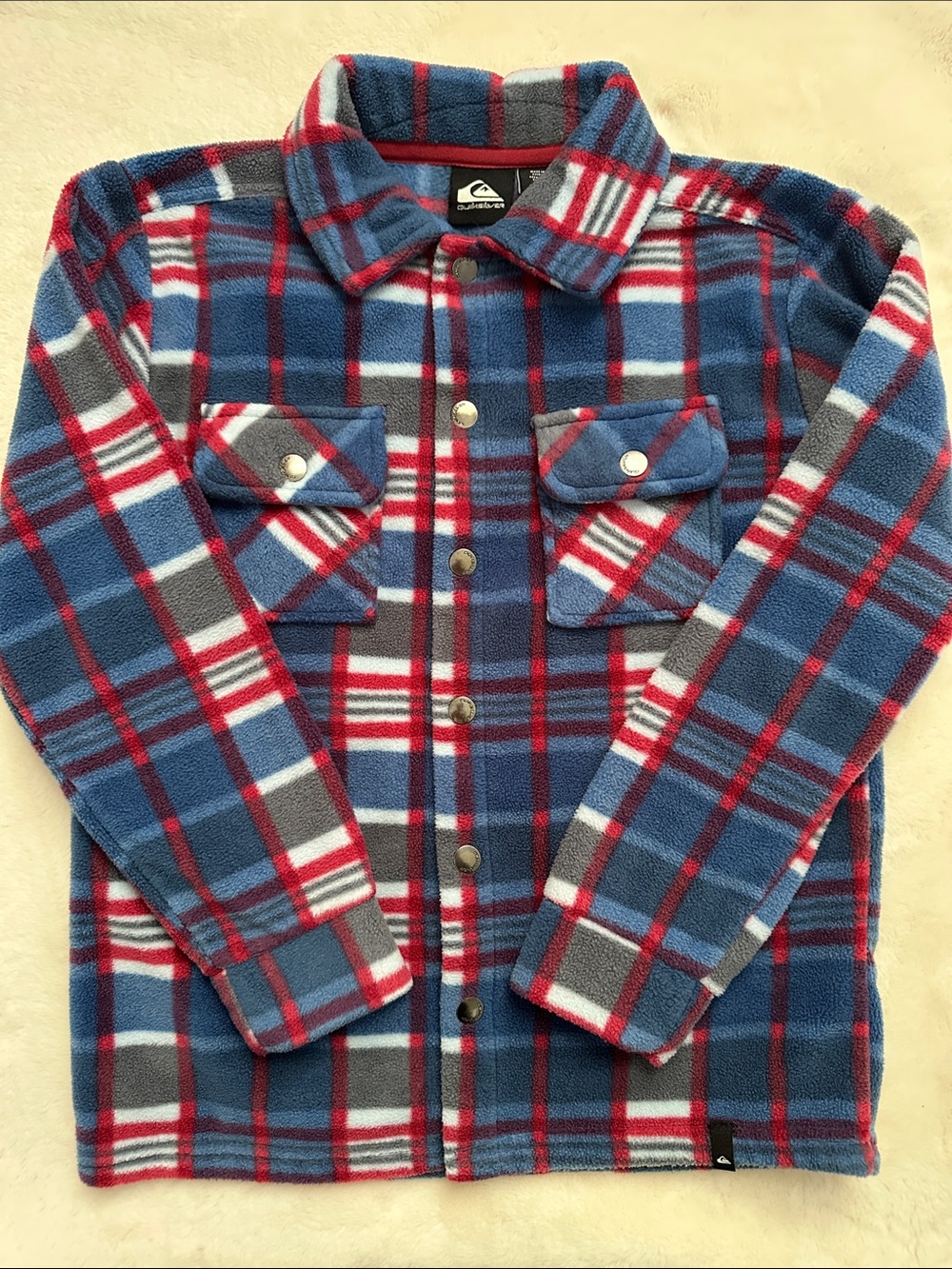 Youth Quiksilver Fleece Shacket (S)